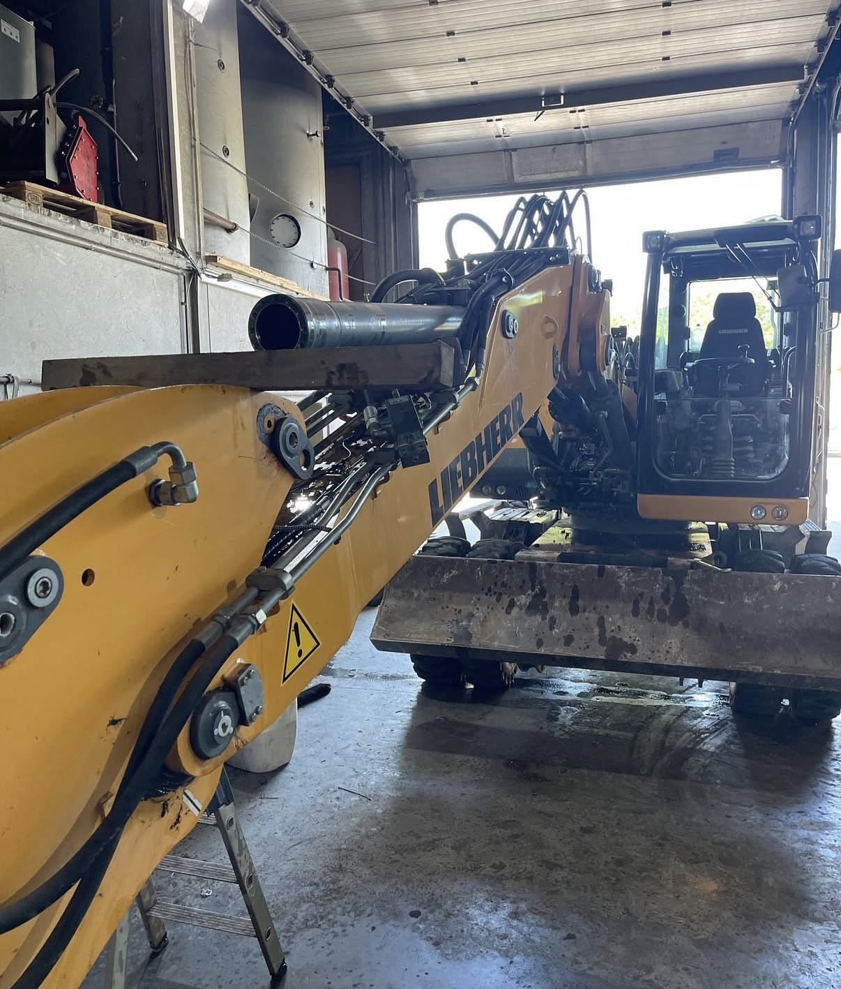 Liebherr Zylinder abdichten